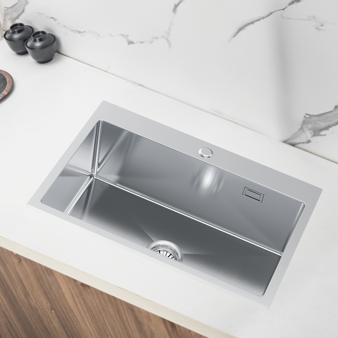 Edelstahl-Küchenspülbecken 65x45 Inox von Velazo.