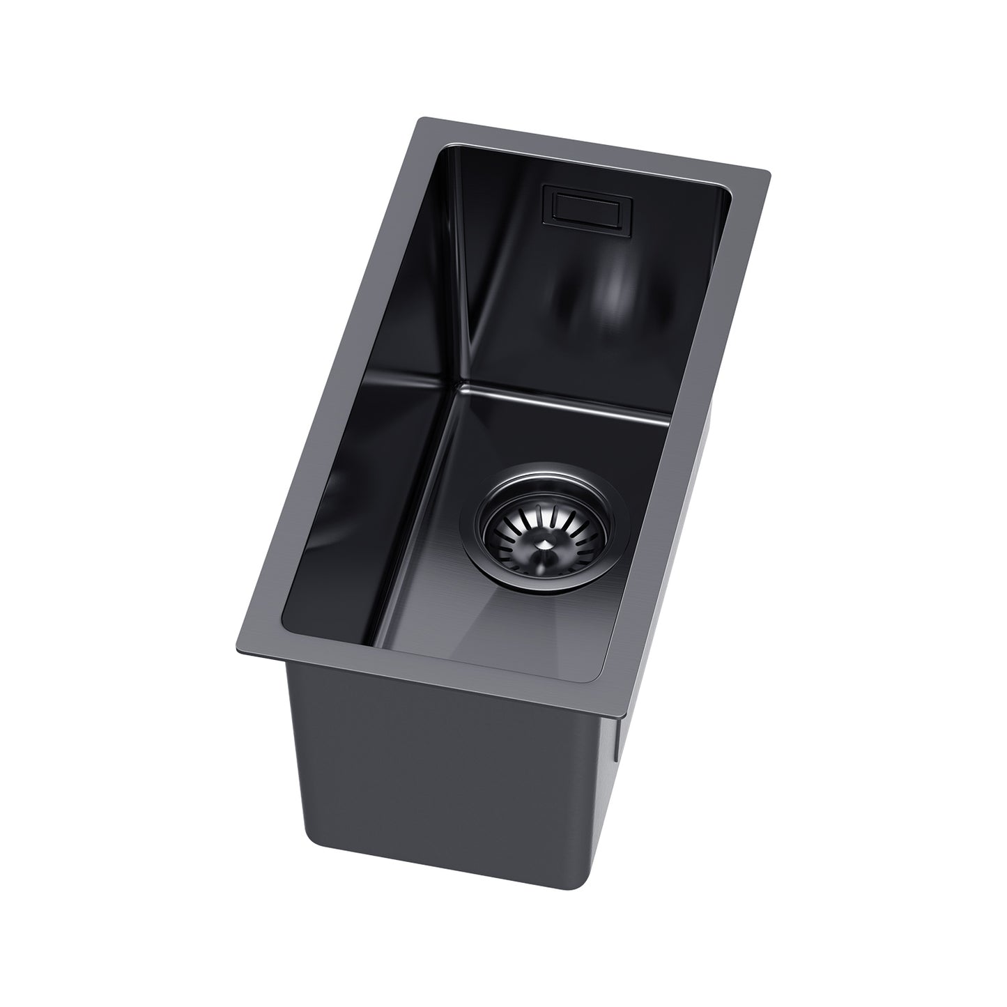 Small Kitchen Sink PVD Black - 22x44cm from Velazo.