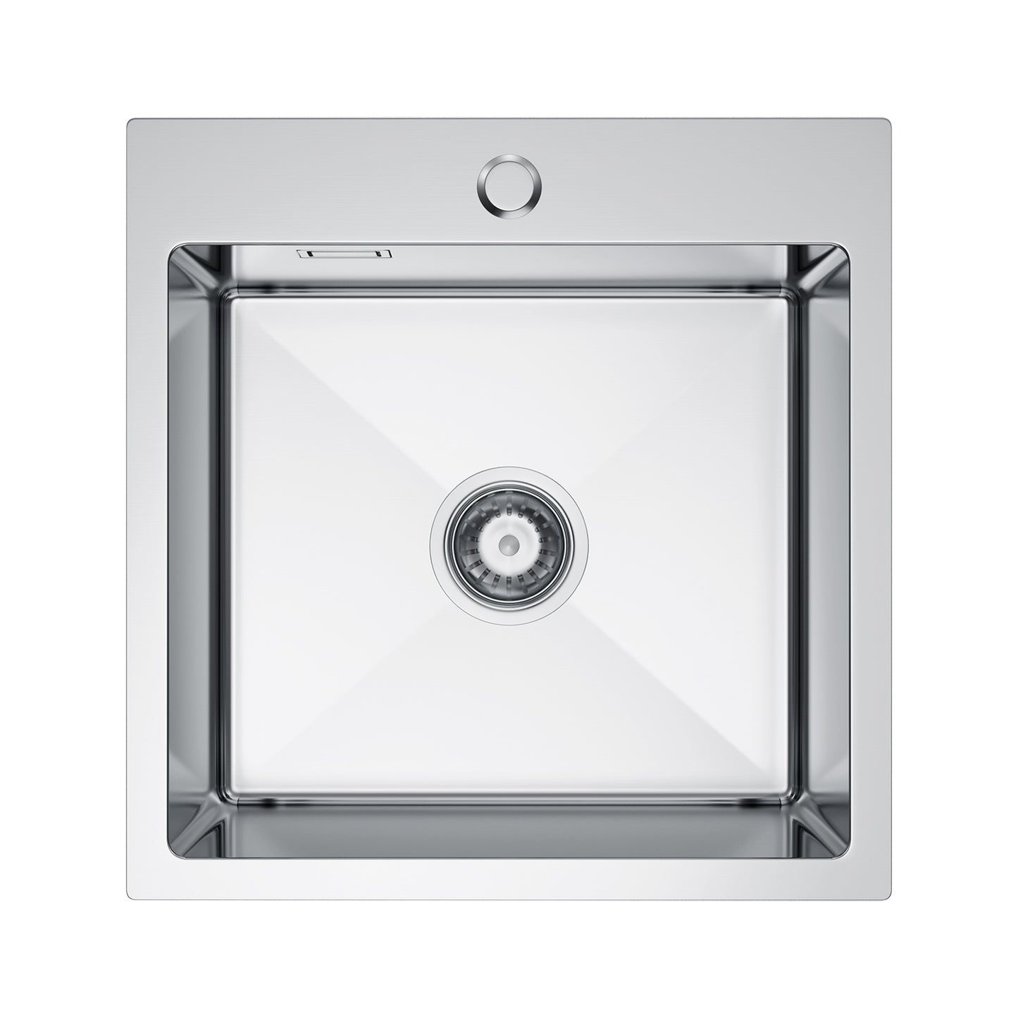 Inox steel sink 46x45 from Velazo.