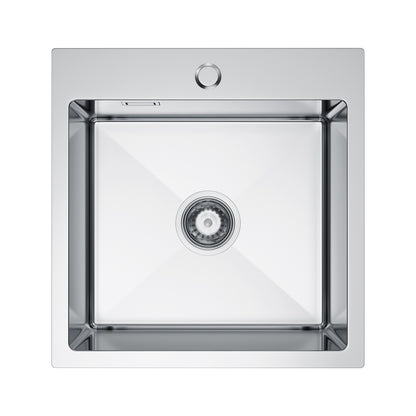 Edelstahlspüle Inox 46x45 von Velazo.