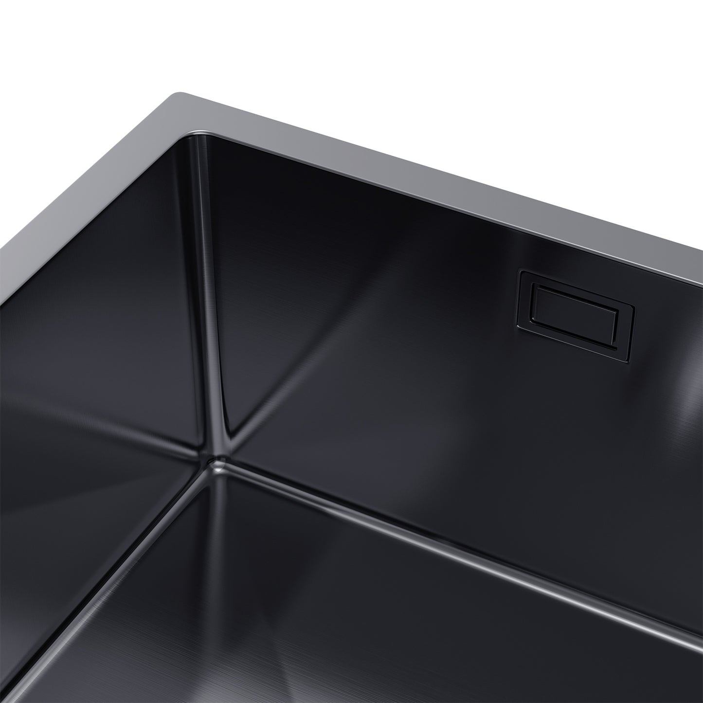 Single bowl sink Black - 44x44cm from Velazo.